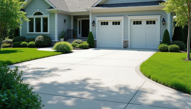 Traditional Concrete Driveway